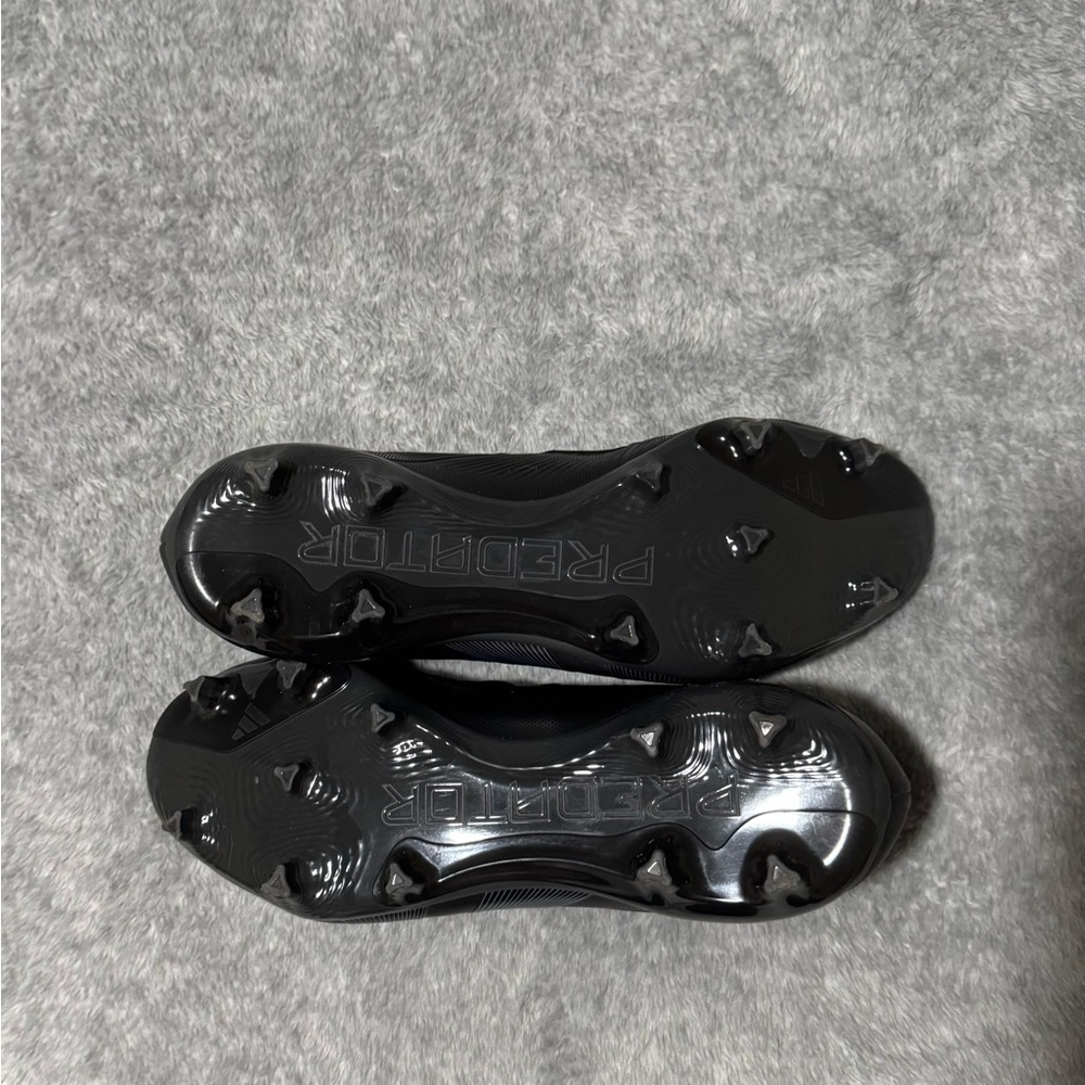 Adidas predator black soccer cleats